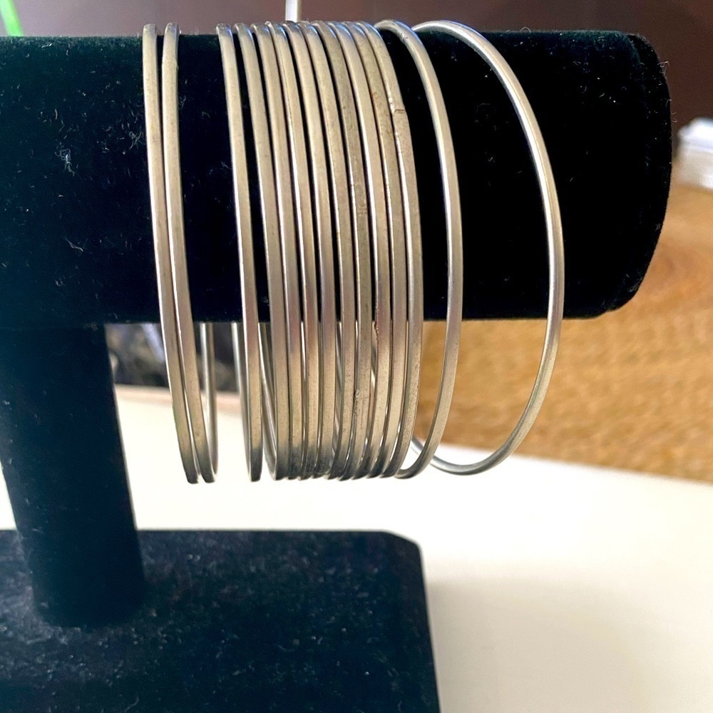 2/ $30 Champagne Gold Stackable Bangles